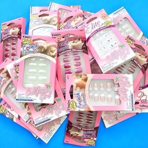 🆕30 Boxes Fingrs Press on Nails Beauty Box Bundle